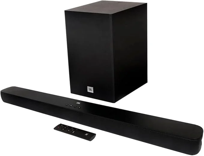 Soundbar JBL Cinema SB595 com subwoofer sem fio, imagem de produto vinculada ao PIH