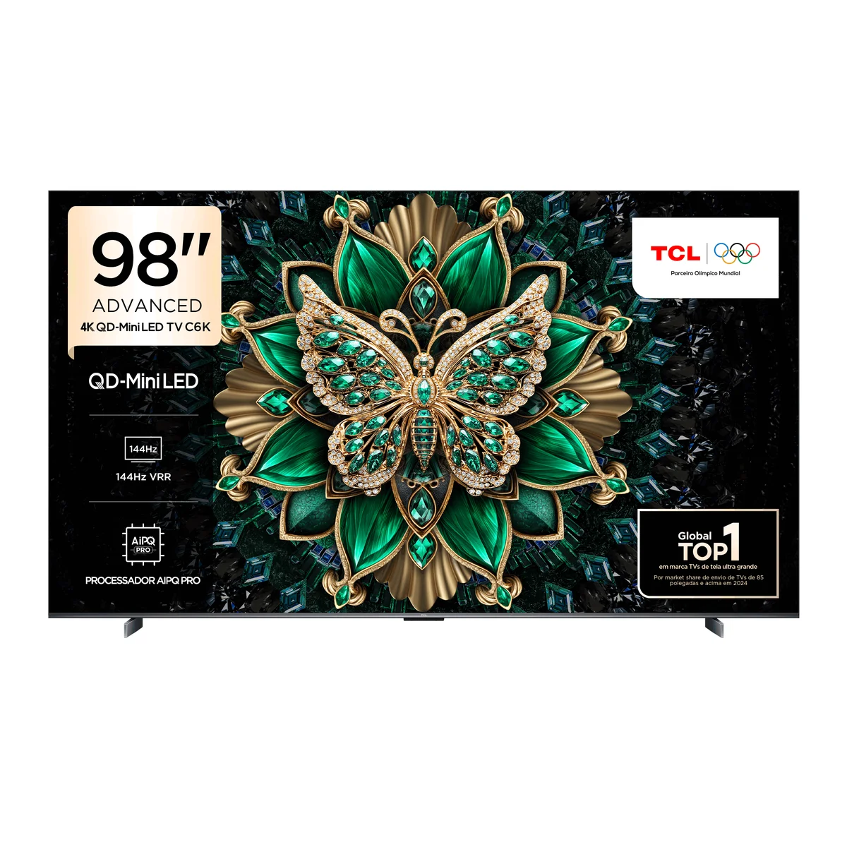 TCL C6K, exemplo oficial de TV QD-Mini LED